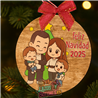 Bola de Navidad - Mod. Chibi Familiar