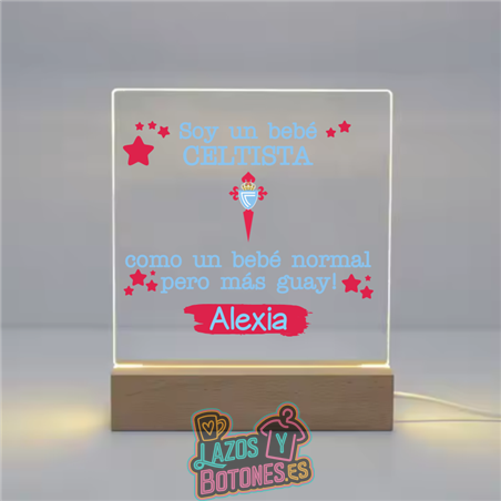 Lámpara LED Acrílica – Mod. Celta Bebé Celtista
