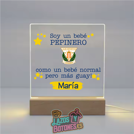 Lámpara LED Acrílica – Mod. Leganés Bebé Pepinero
