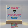 Lámpara LED Acrílica – Mod. Levante Bebé Granota