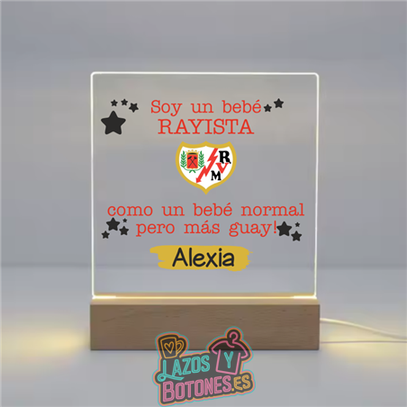 Lámpara LED Acrílica – Mod. Rayo Bebé Rayista
