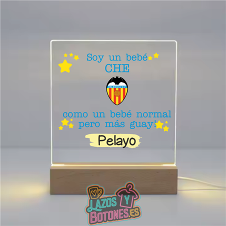 Lámpara LED Acrílica – Mod. Valencia Bebé Che
