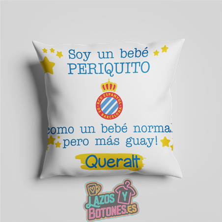 Cojín – Mod. RCD Espanyol “Bebé Periquito”