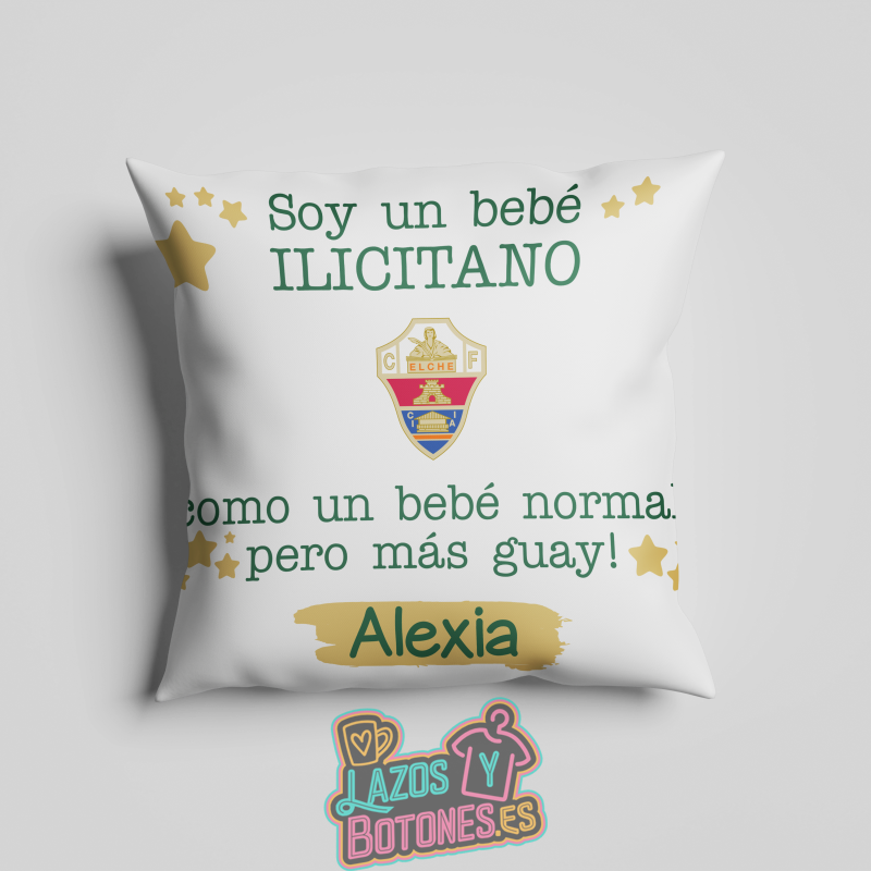 Cojín – Mod. Elche CF “Bebé Ilicitano”