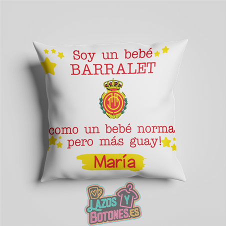 Cojín – Mod. RCD Mallorca “Bebé Barralet”
