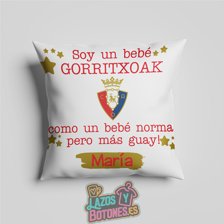 Cojín – Mod. CA Osasuna “Bebé Gorritxoak”