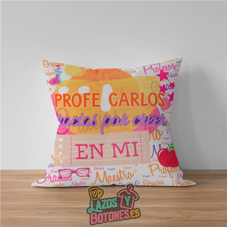 Cojín – Mod. Profe “Gracias por creer en mí”
