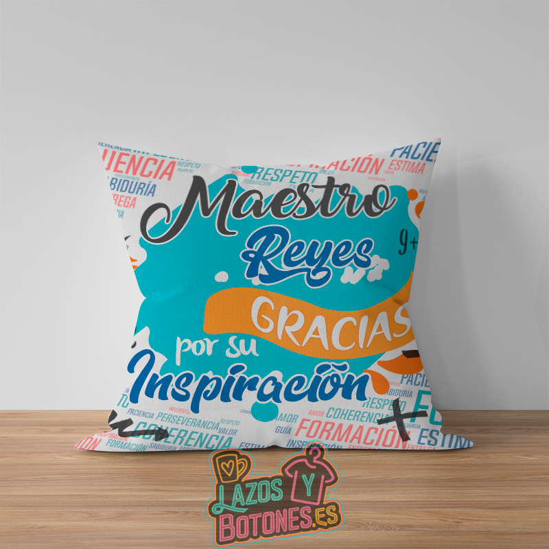 Cojín – Mod. Maestro “Gracias por su inspiración”