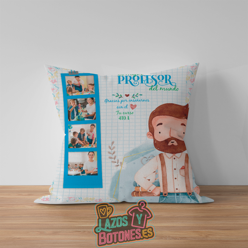 Cojín – Mod. Profesor “El mejor profesor del mundo”