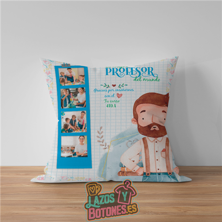 Cojín – Mod. Profesor “El mejor profesor del mundo”