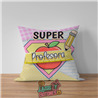 Cojín para Profesora Personalizado – “Super Profesora”