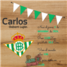Cuadro de nacimiento personalizado – Mod Real Betis Balompié