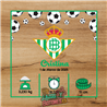 Cuadro de nacimiento personalizado – Mod Real Betis Balompié