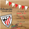 Cuadro nacimiento personalizado Athletic Club Bilbao