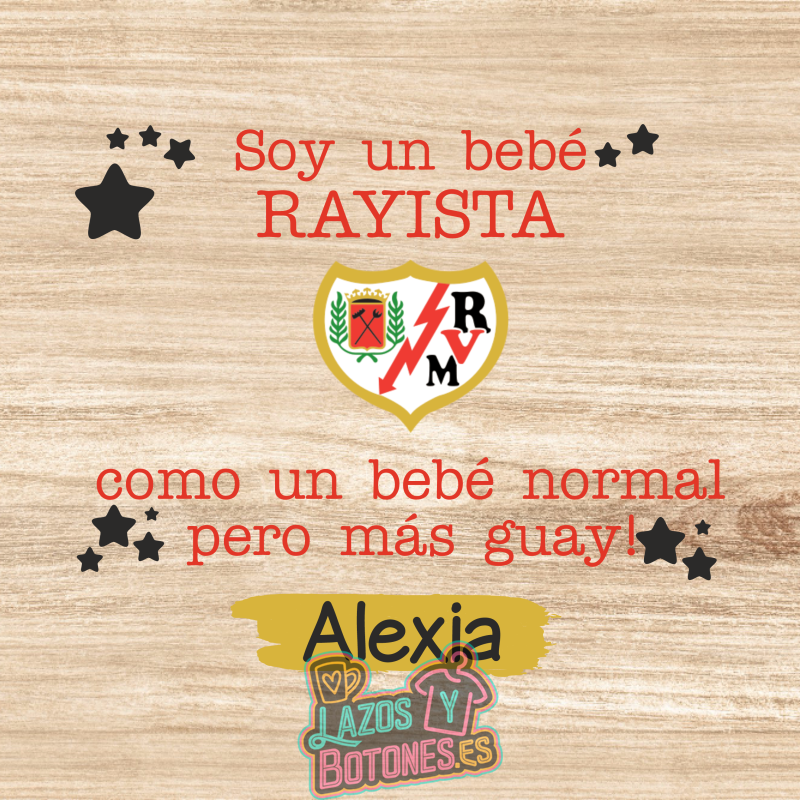 Cuadro – Mod. Rayo Vallecano “Bebé Rayista