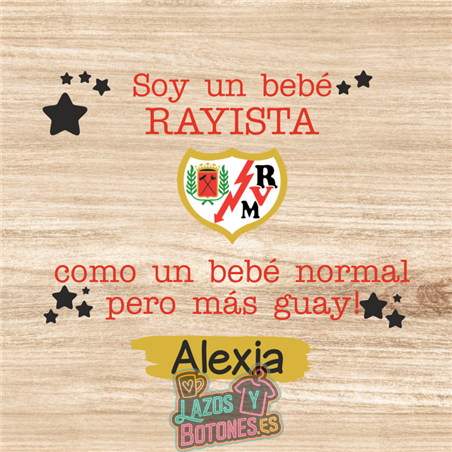 Cuadro – Mod. Rayo Vallecano “Bebé Rayista