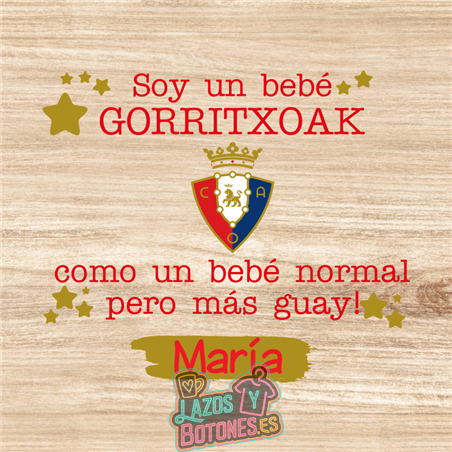 Cuadro – Mod. Osasuna “Bebé Gorritxoak”