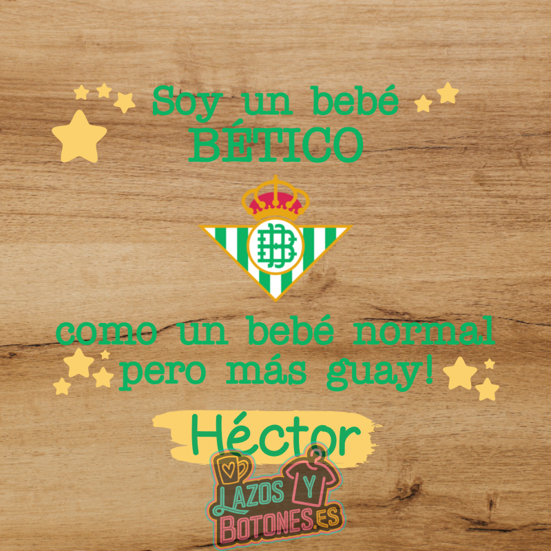 Cuadro – Mod. Betis “Bebé Bético”