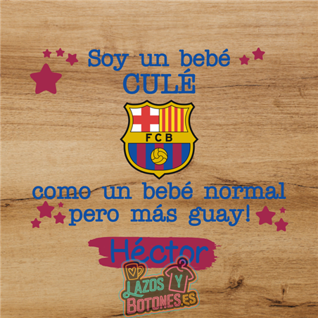 Cuadro – Mod. Barcelona “Bebé Culé”