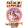 Cuadro – Mod. “Aquí duerme la Princesa / Príncipe”