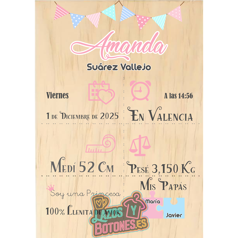 Cuadro – Mod. Banderolas