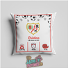 Cojín personalizado Nacimiento – Mod. Rayo Vallecano Balones