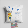Cojín personalizado Nacimiento – Mod. Real Oviedo Banderines