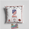 Cojín personalizado Nacimiento – Mod. Atlético Balones