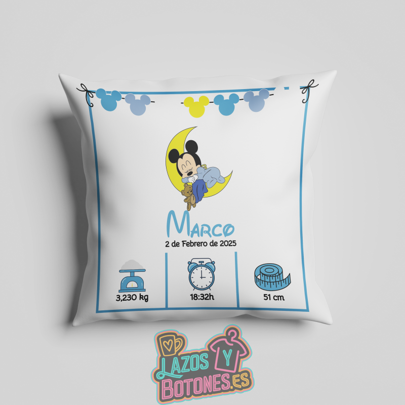 Cojín de nacimiento – Mod. Mickey Baby