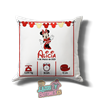 Cojín personalizado Nacimiento – Mod. Minnie Roja