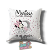 Cojín personalizado Nacimiento – Mod. Minnie Estrellas