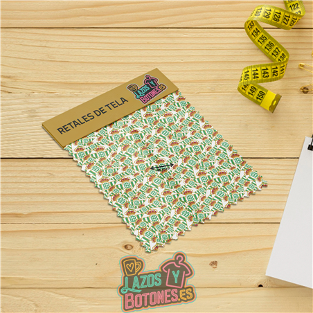 Retal de tela - Mod. Real Betis Balompié