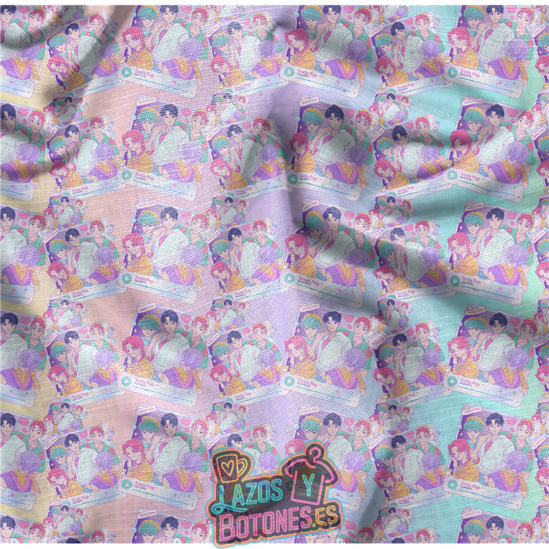 Tela Saja Boys Soda Pop – 150cm ancho