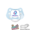 Chupete personalizado con nombre e imagen – 0 a 6 meses