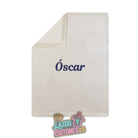 Manta bordada – Mod. Real Madrid