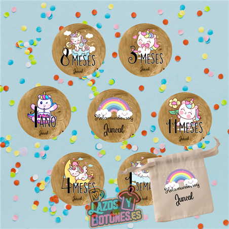 Cumple Mes personalizado – Mod. Gatita Marie