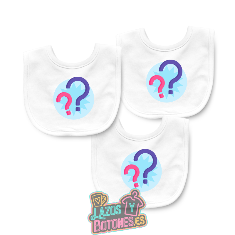 Pack 3 Baberos – Mod. Imagen Personalizada