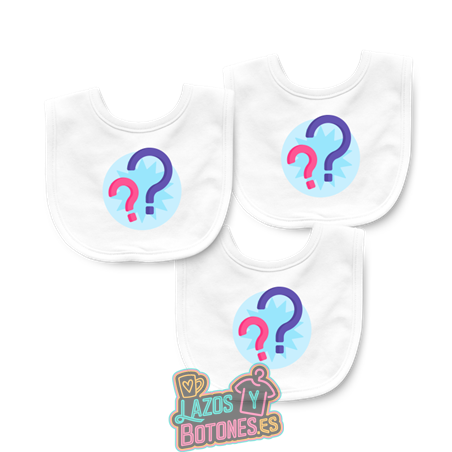 Pack 3 Baberos – Mod. Imagen Personalizada