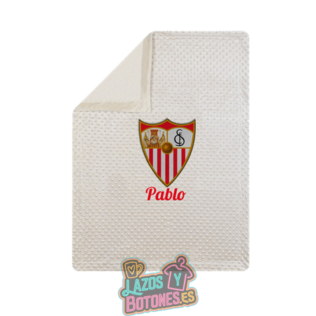 Manta bordada – Mod. Sevilla FC