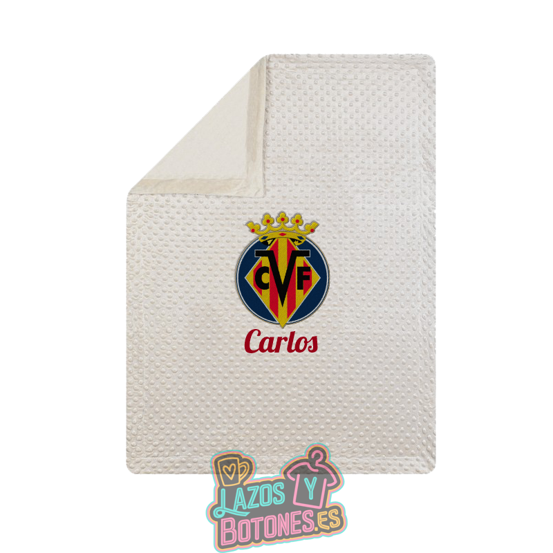 Manta bordada – Mod. Villareal CF