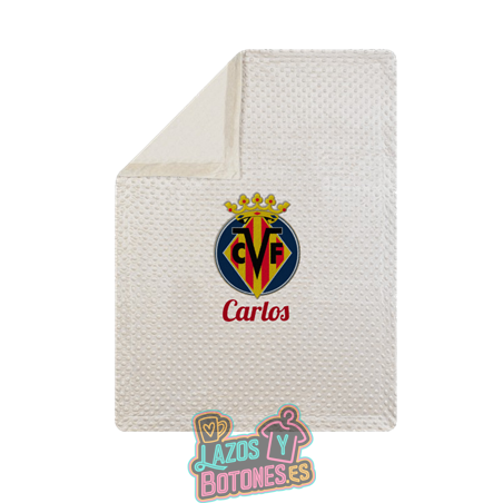 Manta bordada – Mod. Villareal CF