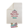 Manta burbujas bordada – Mod. Corona Reina / Princesa