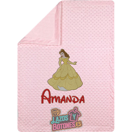 Manta burbujas bordada – Mod. Princesa Bella