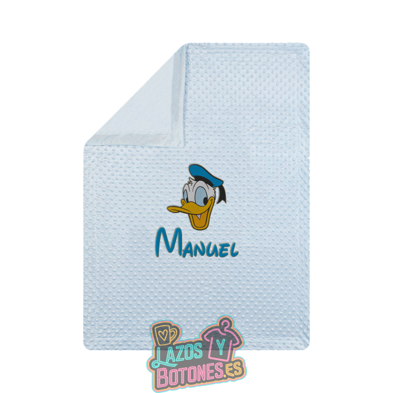 Manta burbujas bordada – Mod. Donald