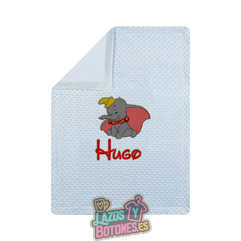 Manta burbujas bordada – Mod. Dumbo