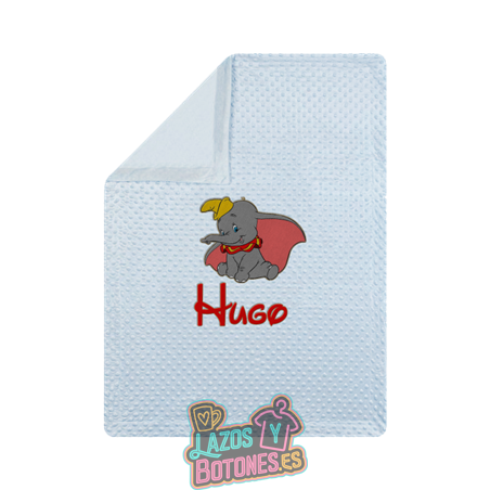 Manta burbujas bordada – Mod. Dumbo