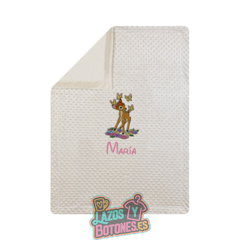 Manta burbujas bordada – Mod. Angel Stitch