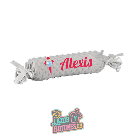 Cojín antivuelco caramelo personalizado – Mod. Celta de Vigo