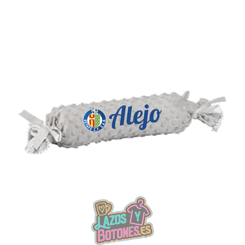 Cojín antivuelco caramelo personalizado – Mod. Getafe CF
