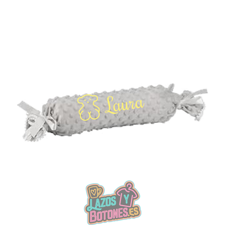 Cojín caramelo antivuelco personalizado con osito – Mod. Osito amarillo